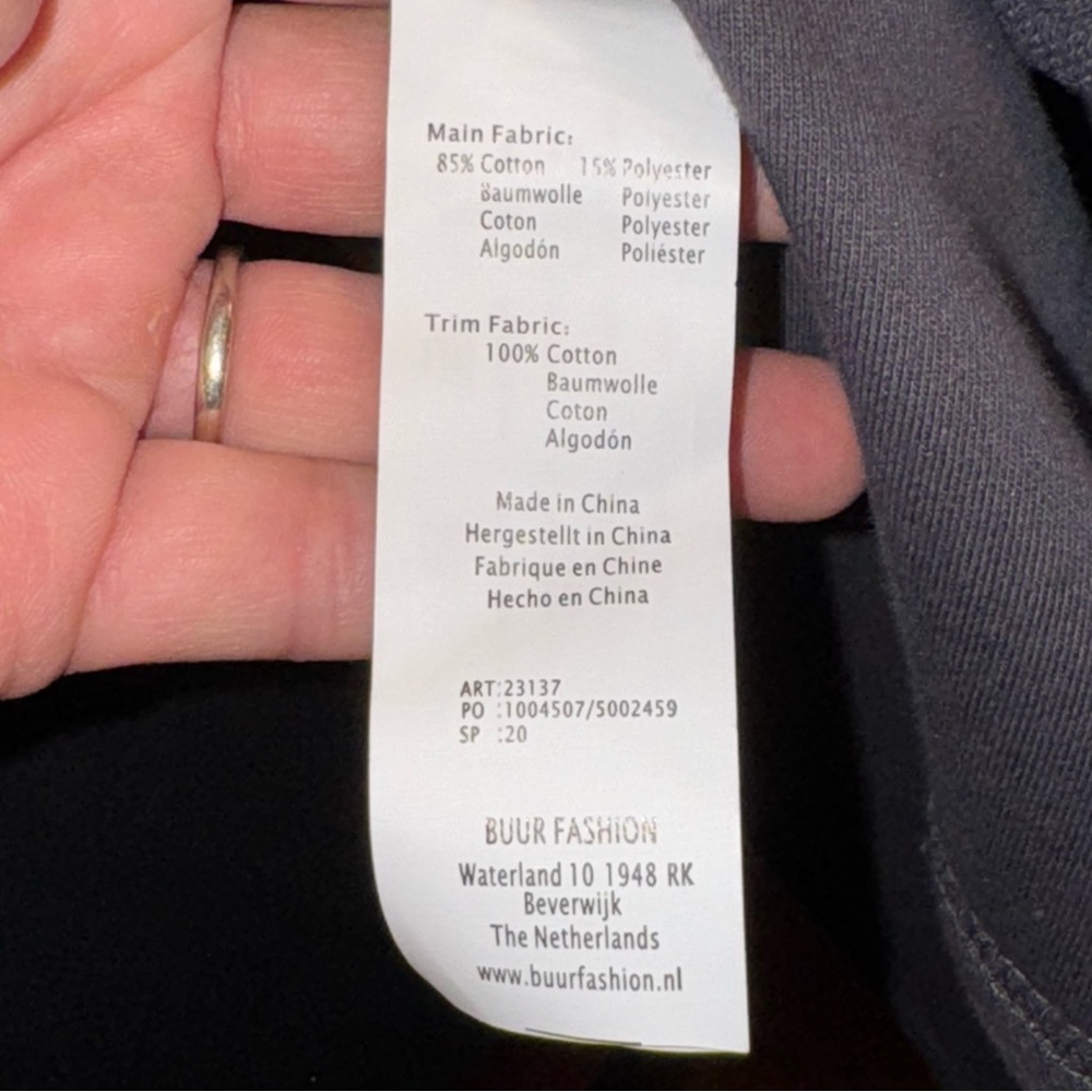 Elegant Gray Women's Coat 10 - Picture 7 of 7